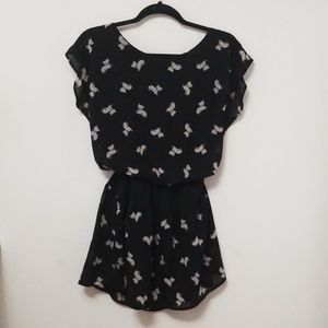 2/$16💎Forever 21 Cat Print Mini Dress